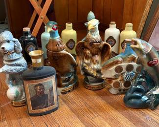 Jim Beam decanters