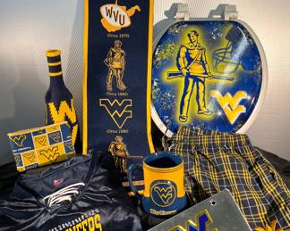 WVU logo items 