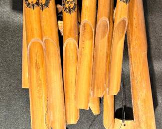 Bamboo wind chimes 