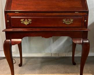 Mahogany drop front desk