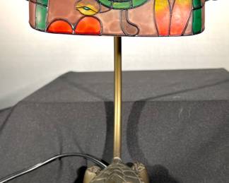 Turtle desk lamp