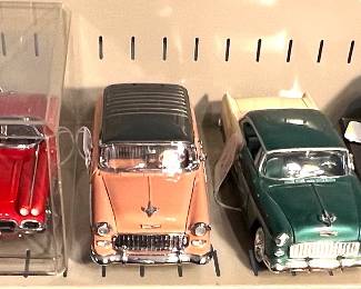 Model vintage cars
