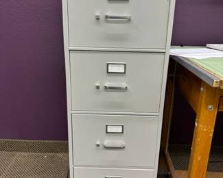 4 drawer file cabinet