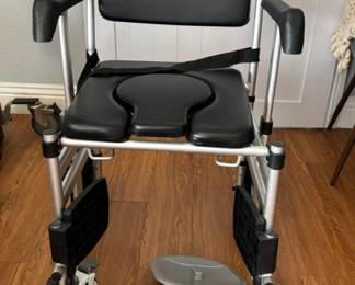 3-in 1 shower/wheelchair