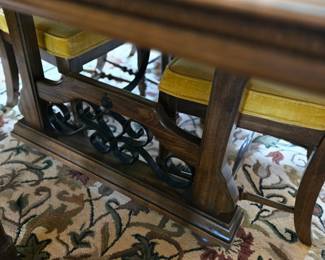 Base of dining table