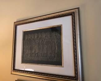 Brass rubbings