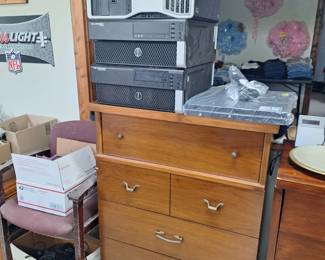 Dresser, computer towers