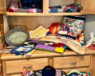 Quilts - quilting items- vintage