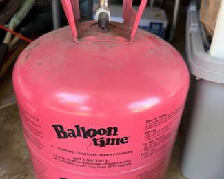 Helium tank 