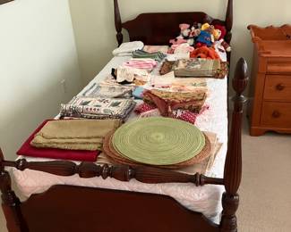2 Antique Twin Beds