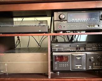 Speakercraft Amplifier (bottom left corner) not for sale.