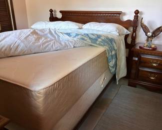 Gently, rarely used mattress set