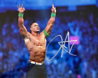John Cena Autographed Photo