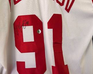 CCM Sergei Federov signed jersey