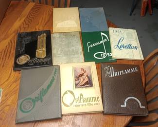 Vintage Mt Carmel HS and Thornton Community College yearbooks