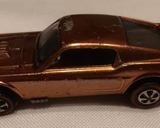 Hot Wheels Red Line 1968 Custom Mustang original copper paint