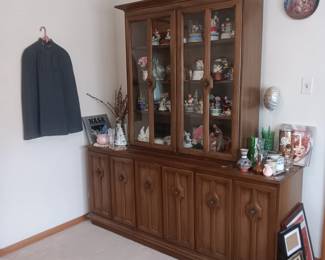 vintage china hutch