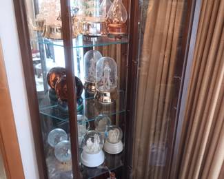 small curio cabinet