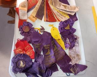 1960's county fair ribbons