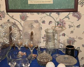 Crystal Serving Pieces 