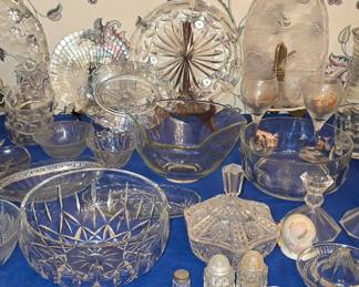Crystal Serving Pieces 