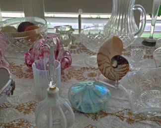 Antique Glass - Perfume Bottles