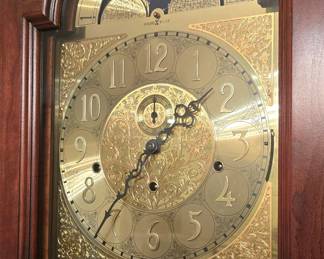 Closer View of Grandfather Clock 