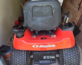 Back of Mower