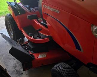 Simplicity Riding Lawnmower 