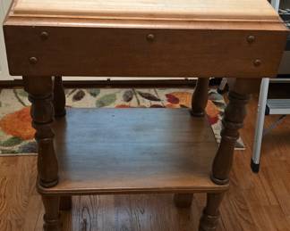 Butcher Block Table
