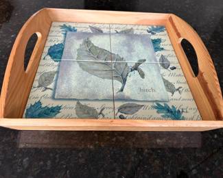maple wood serving tray