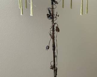 Victorian-style floor lamp