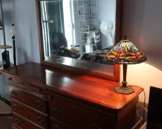 Kincade dresser with mirror 64" x 19" Price is 195.00