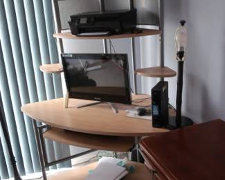 computer desk 56" wide Price is 85.00