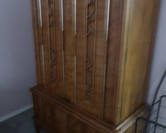 Decor armoire 44" wide x 22" deep Price is 195.00
