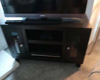 television stand with storage