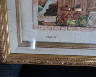 see signature on art