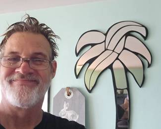 Set of very cool Miami vice themed wall mirrors $100 each