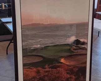 Pebble Beach 18th hole HUGE print