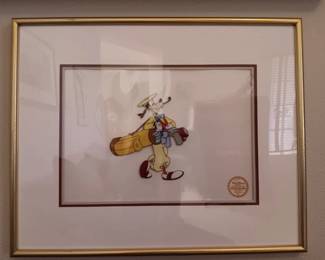 Disney Goofy How To Play Golf Serigraph Art