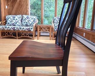 Amish dining set chair