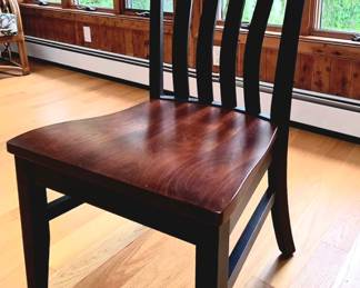 Amish dining set chair