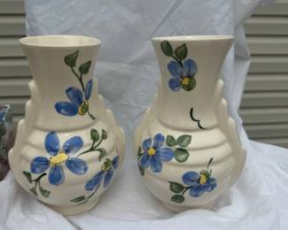 1940-1950 Cash Family Pottery vase set