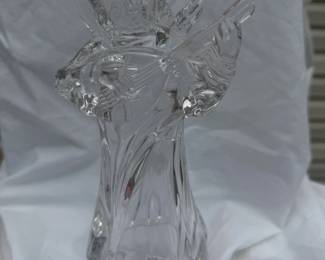 Mikasa Angelic Mandolin Full Lead Crystal Statue