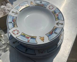 Nautical plate set