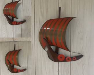 Small, Medium, and Larges Masketeers mid-century wall decor