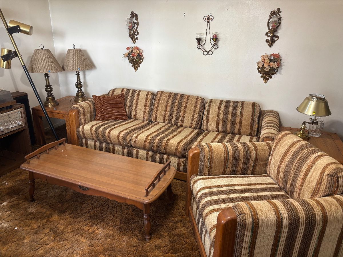 Vintage living room furniture