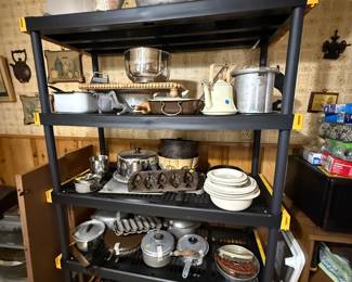 Vintage pots, pans and cookware 