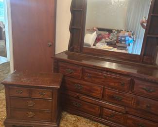 Dresser and night stand