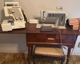 Sewing machine and serger 
